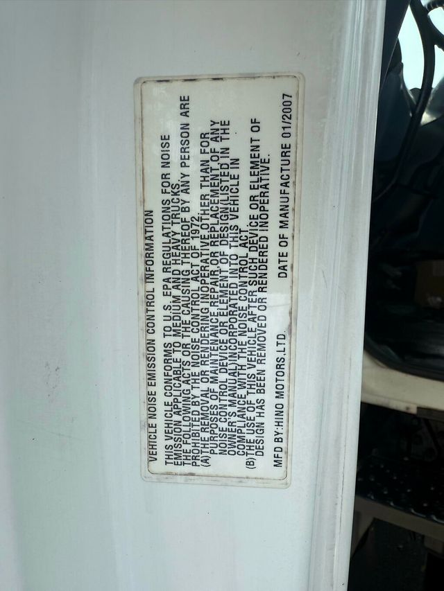 2007 HINO 338 20 FOOT RAILS MANUAL DRIVE FINANCING AVAILABLE - 22853202 - 9