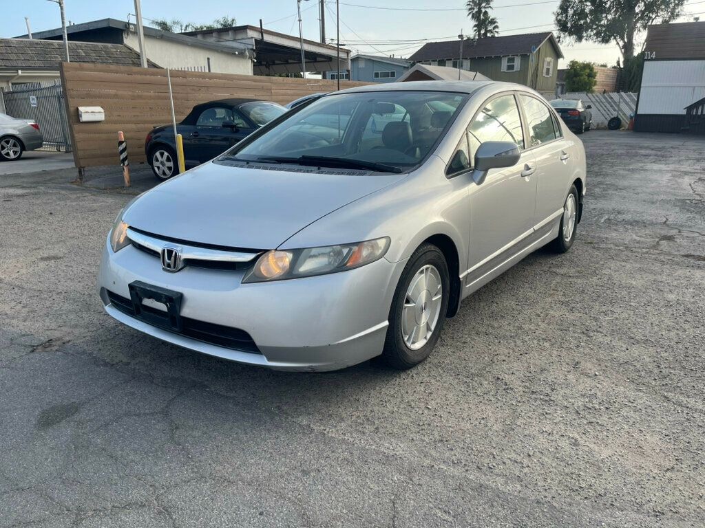 2007 Honda Civic Hybrid 4dr Sedan w/Navi - 23011509 - 0