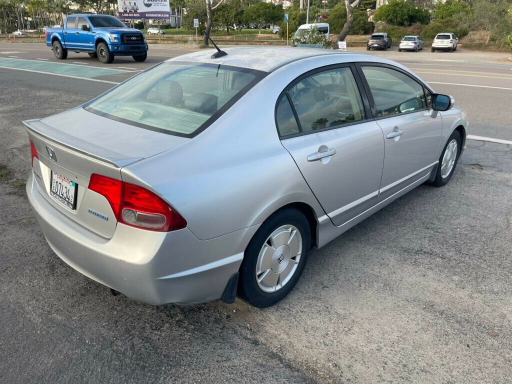2007 Honda Civic Hybrid 4dr Sedan w/Navi - 23011509 - 4