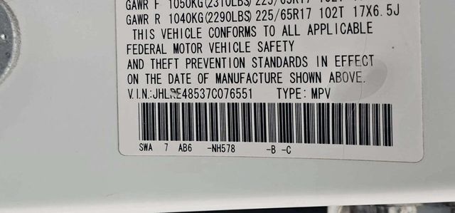 2007 Honda CR-V 4WD 5dr EX - 22997400 - 10