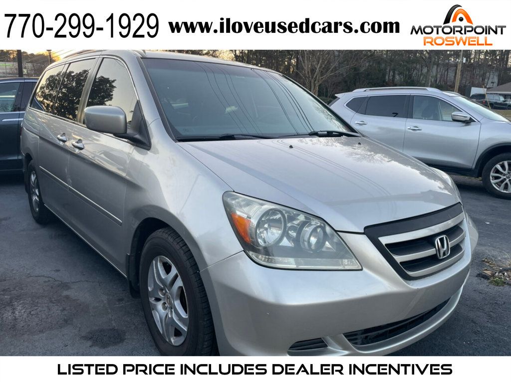 2007 Used Honda Odyssey 5dr EX-L at Motorpoint Roswell, GA, IID 20630647