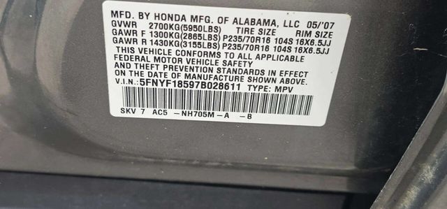 2007 Honda Pilot 4WD 4dr EX-L - 23013509 - 11
