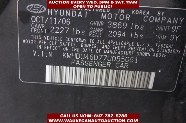 2007 Hyundai Elantra 4dr Sedan Automatic GLS w/XM - 22950296 - 10