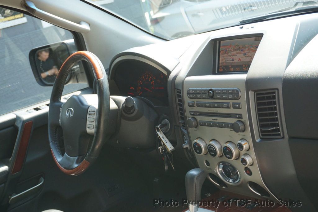 2007 INFINITI QX56 4dr 4WD NAVI REAR CAM REAR DVD 3RD SEAT 1 OWNER CLEAN CARFAX  - 22467468 - 17