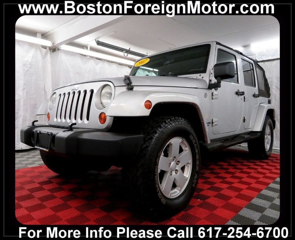 2007 Jeep Wrangler 4WD 4dr Unlimited Sahara SUV for Sale Allston, MA -  $13,595 