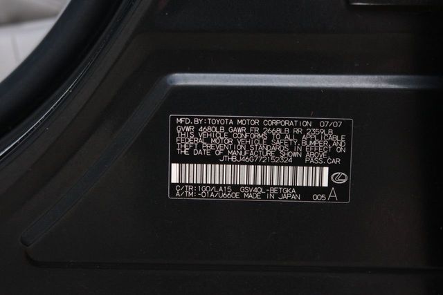 2007 Lexus ES 350 4dr Sedan - 20015181 - 43