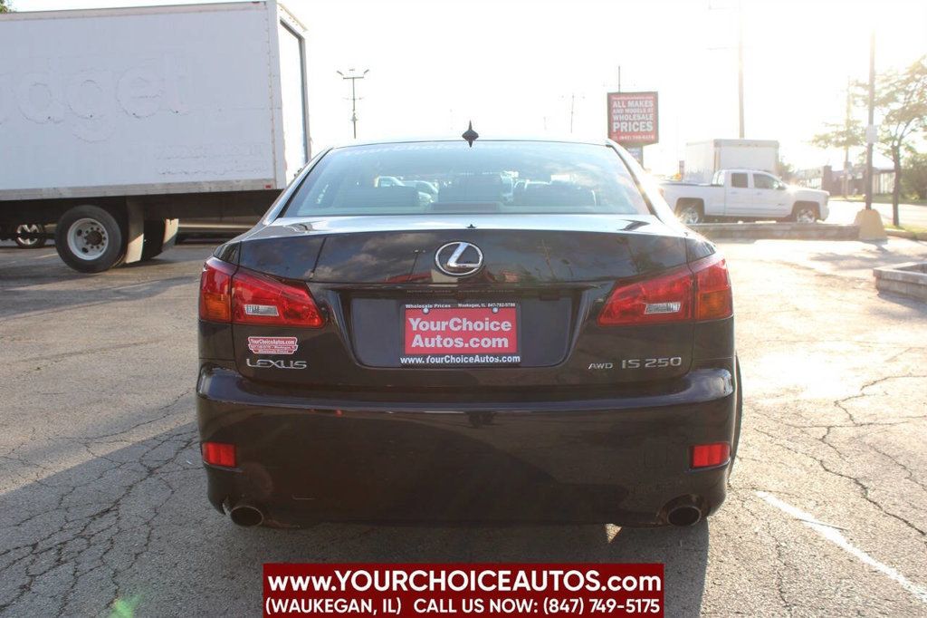 2007 Lexus IS 250 4dr Sport Sedan Automatic AWD - 22535401 - 5