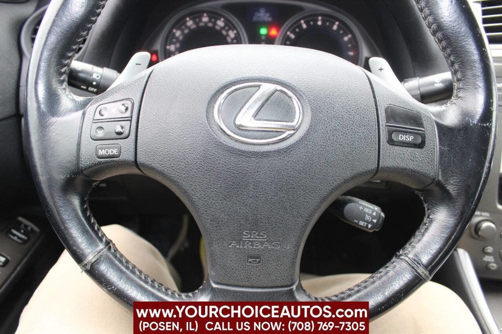 2007 Lexus IS 250 4dr Sport Sedan Automatic RWD - 22714935 - 23