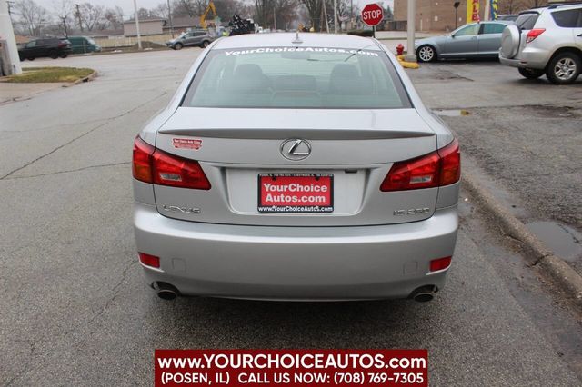 2007 Lexus IS 250 4dr Sport Sedan Automatic RWD - 22714935 - 5