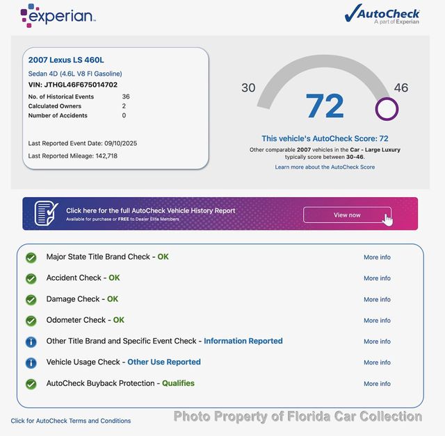 2007 Lexus LS 460 L Sedan Luxury Touring - 22912824 - 89