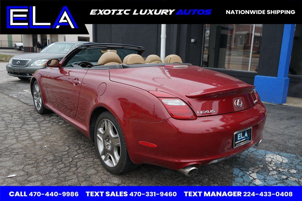 2007 Lexus SC 430 2dr Convertible - 22990372 - 4