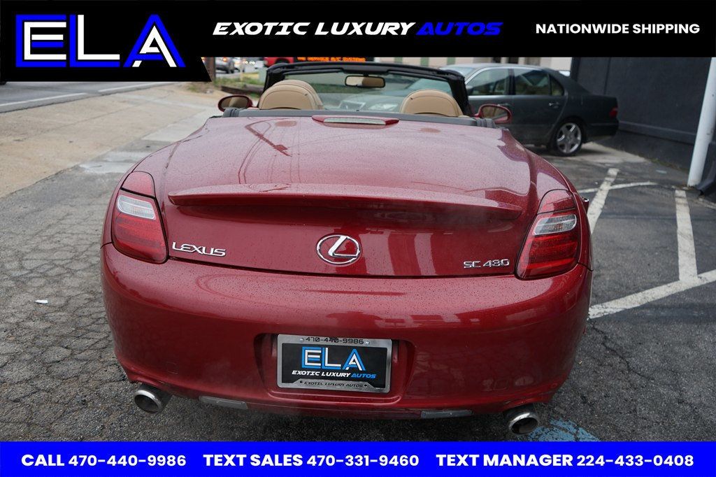 2007 Lexus SC 430 2dr Convertible - 22990372 - 5