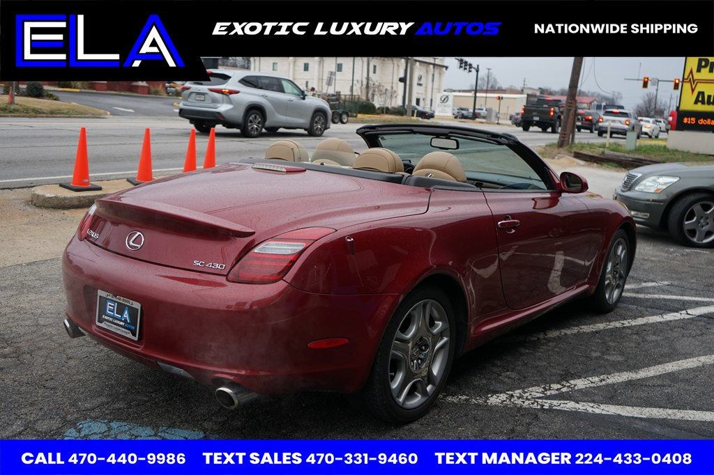 2007 Lexus SC 430 2dr Convertible - 22990372 - 6