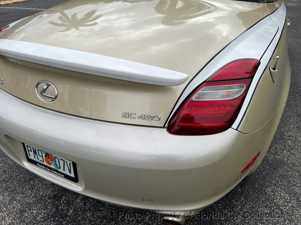 2007 Lexus SC 430 Convertible Hardtop - 22694234 - 37