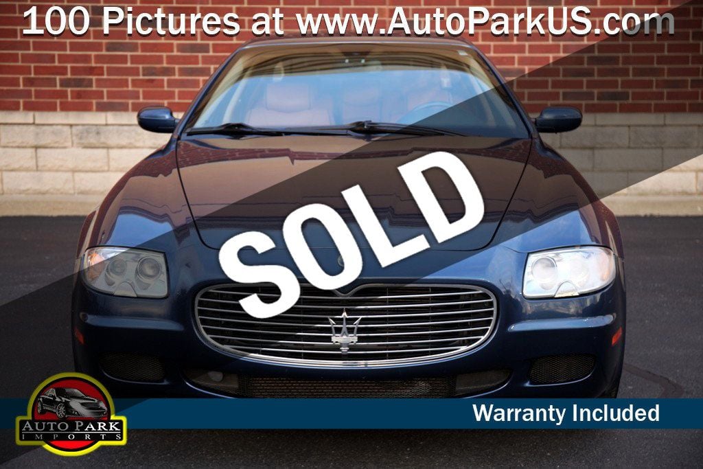 2007 Maserati Quattroporte Base Trim - 22040820 - 0