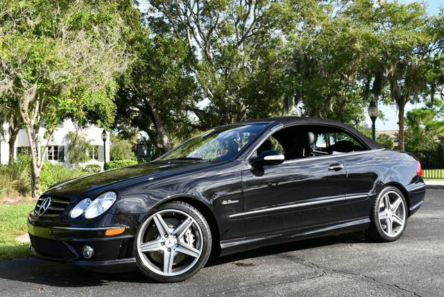 2007 Mercedes-Benz CLK CLK 63 AMG 2-Door Cabriolet W/Navigation and Parktronic - 22565624 - 25