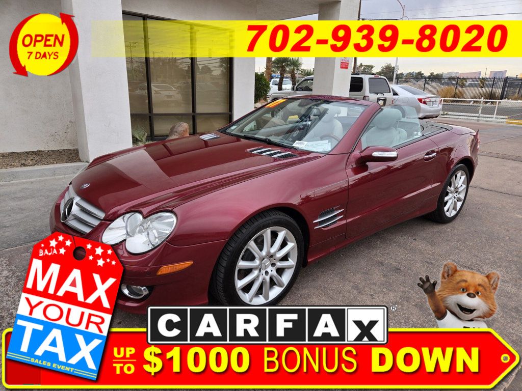 2007 Mercedes-Benz SL-Class SL550 2dr Roadster 5.5L V8 - 22724370 - 0