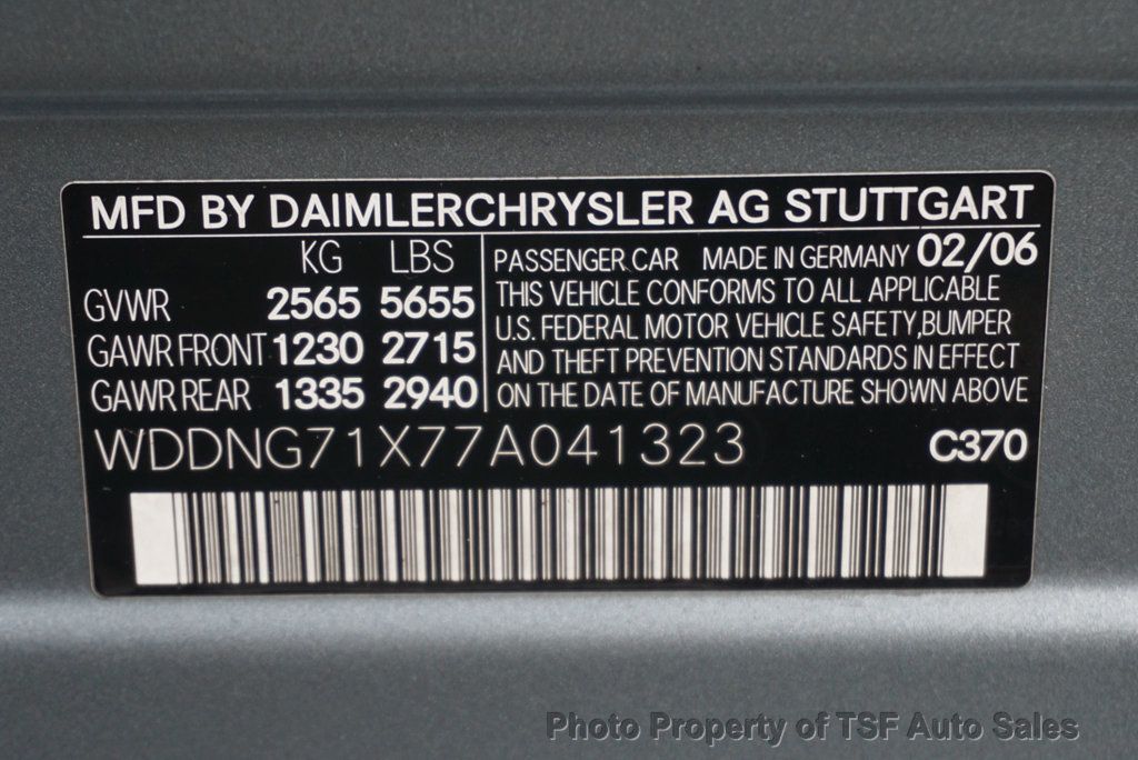 2007 Mercedes-Benz S-Class S550 4dr Sedan 5.5L V8 - 22731957 - 34