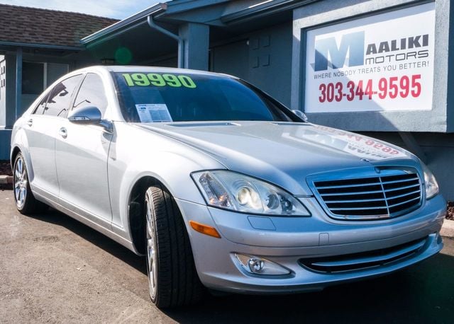 07 Used Mercedes Benz S Class S550 4dr Sedan 5 5l V8 Rwd At Maaliki Motors Serving Aurora Denver Co Iid