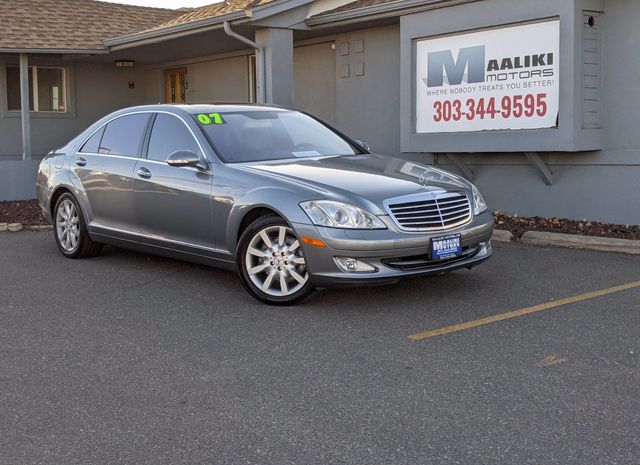 07 Used Mercedes Benz S Class S550 4dr Sedan 5 5l V8 Rwd At Maaliki Motors Serving Aurora Denver Co Iid