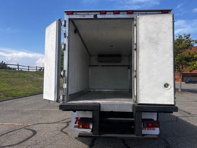 2007 Mitsubishi FE85D 16 FOOT NON CDL REFRIGERATE REEFER BOX TRUCK WITH SIDE DOOR ENTRY - 22513073 - 56