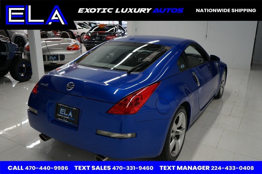 2007 Nissan 350Z DAYTONA BLUE! TOO CLEAN! 1 OWNER SINCE NEW CLEAN CARFAX HR HR HR - 22657968 - 10