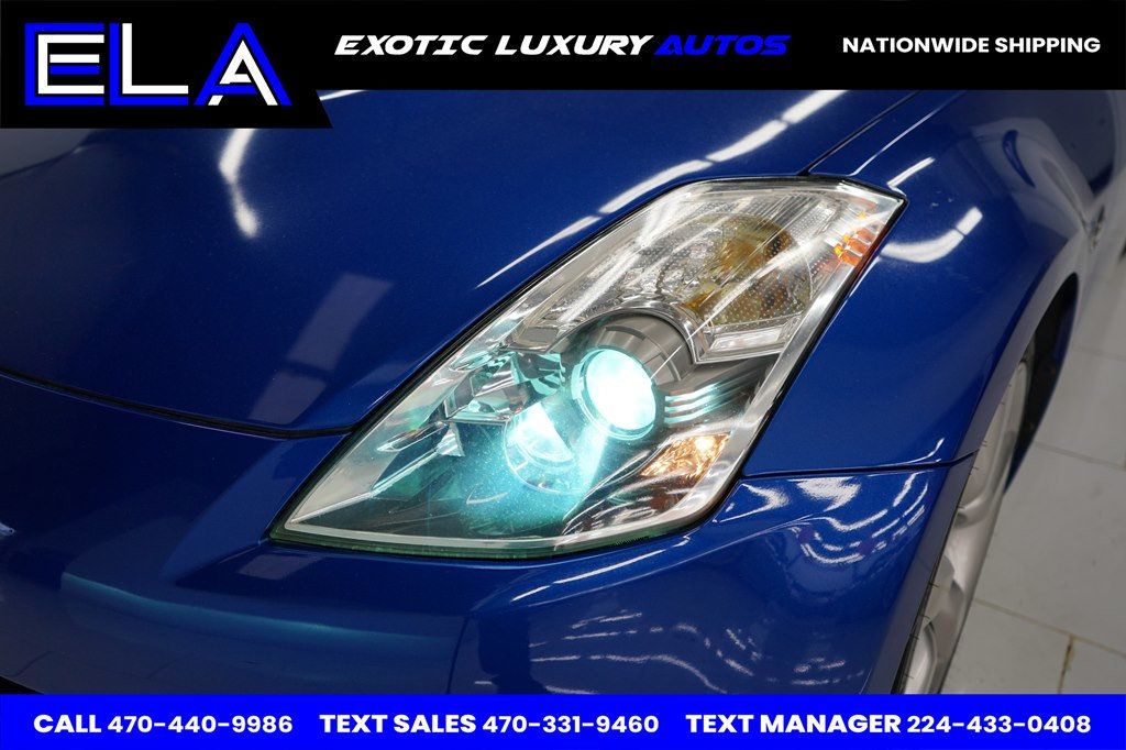 2007 Nissan 350Z DAYTONA BLUE! TOO CLEAN! 1 OWNER SINCE NEW CLEAN CARFAX HR HR HR - 22657968 - 18