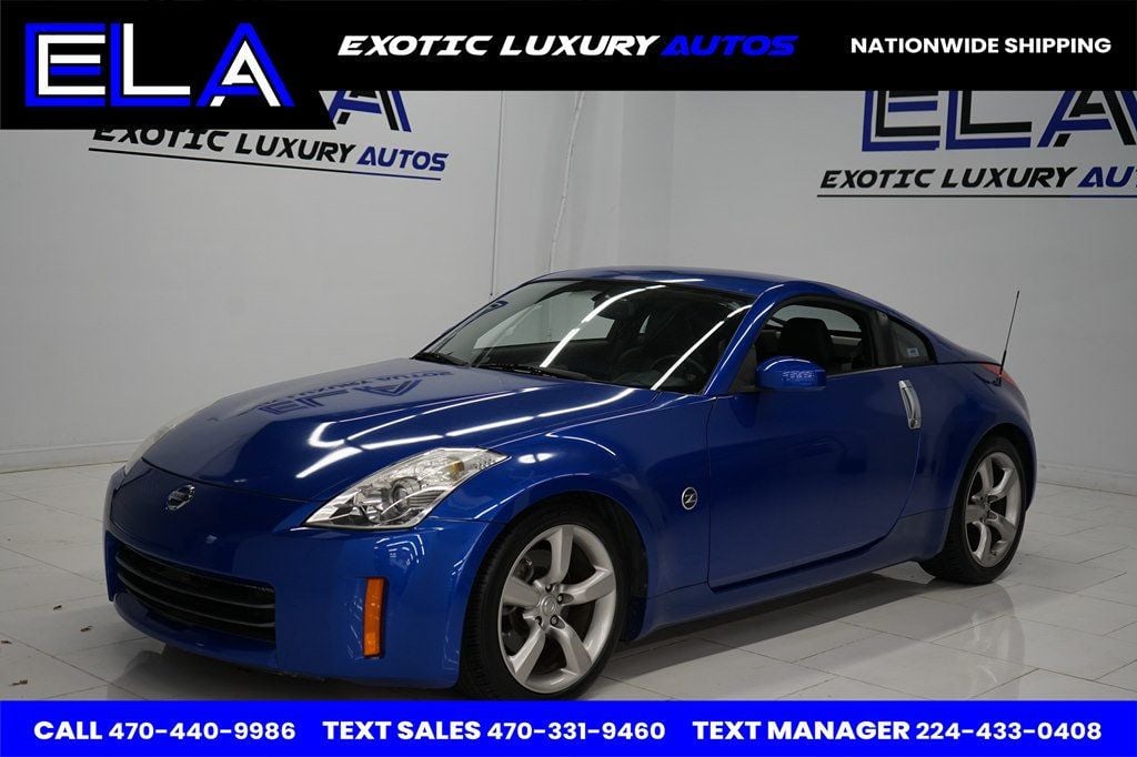 2007 Nissan 350Z DAYTONA BLUE! TOO CLEAN! 1 OWNER SINCE NEW CLEAN CARFAX HR HR HR - 22657968 - 1