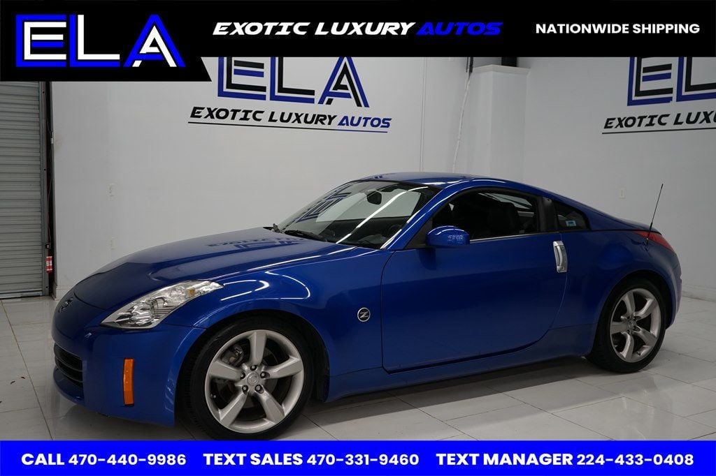 2007 Nissan 350Z DAYTONA BLUE! TOO CLEAN! 1 OWNER SINCE NEW CLEAN CARFAX HR HR HR - 22657968 - 2