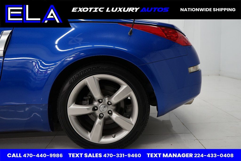 2007 Nissan 350Z DAYTONA BLUE! TOO CLEAN! 1 OWNER SINCE NEW CLEAN CARFAX HR HR HR - 22657968 - 4