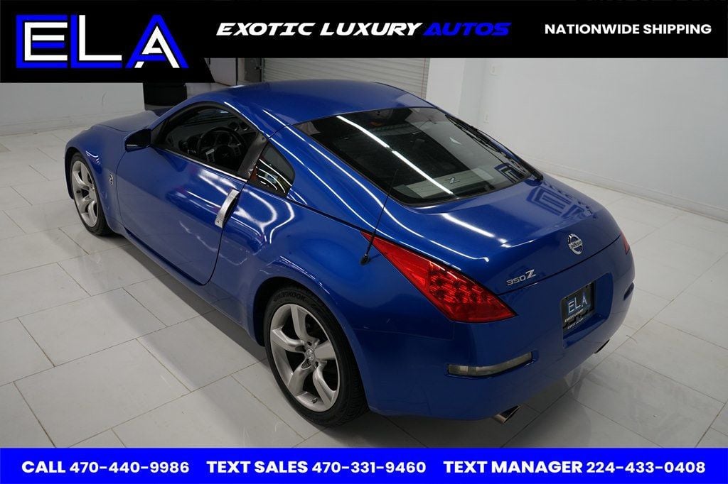 2007 Nissan 350Z DAYTONA BLUE! TOO CLEAN! 1 OWNER SINCE NEW CLEAN CARFAX HR HR HR - 22657968 - 6