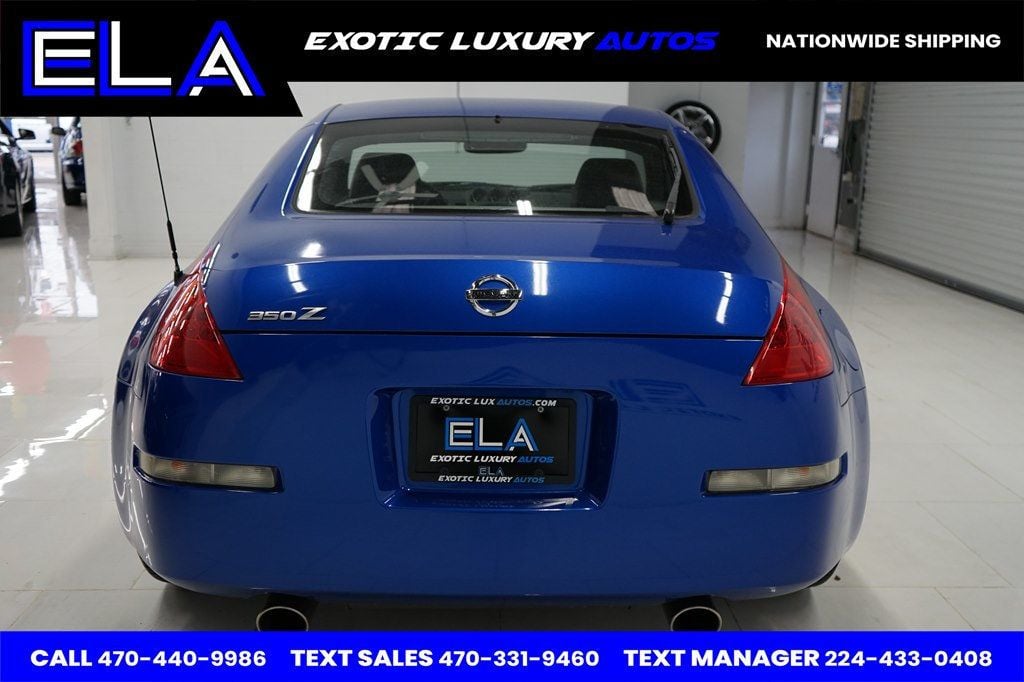 2007 Nissan 350Z DAYTONA BLUE! TOO CLEAN! 1 OWNER SINCE NEW CLEAN CARFAX HR HR HR - 22657968 - 8