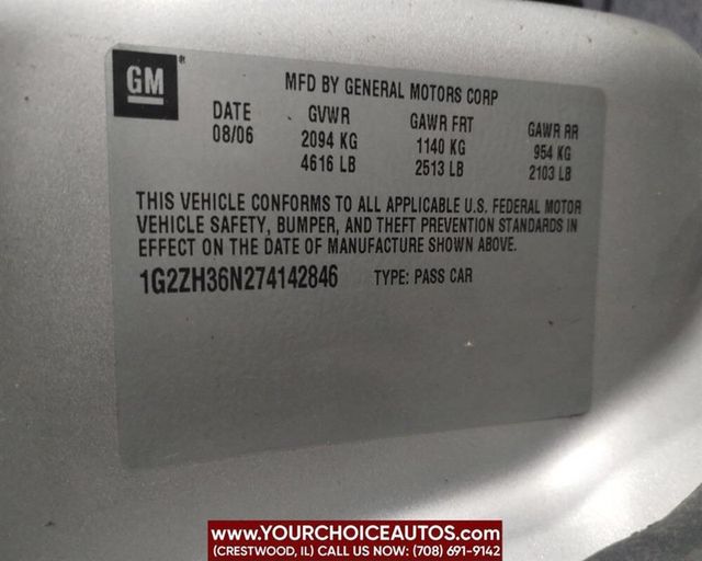 2007 Pontiac G6 2dr Convertible GT - 22923361 - 23