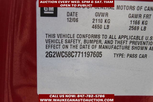 2007 Pontiac Grand Prix 4dr Sedan GXP - 22942579 - 10