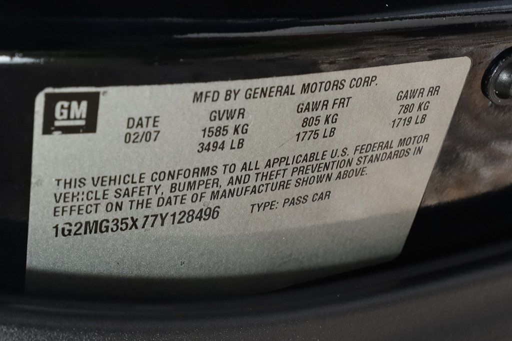 2007 Pontiac Solstice 2dr Convertible GXP - 23068135 - 42