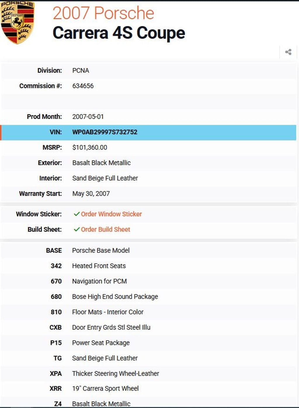 2007 Porsche 911 *997 Carrera 4S AWD Coupe* *6-Speed Manual* *IMS Completed* - 23016981 - 13