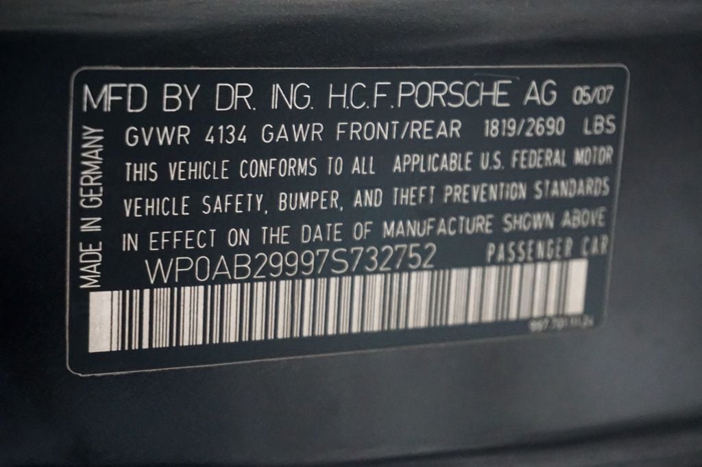 2007 Porsche 911 *997 Carrera 4S AWD Coupe* *6-Speed Manual* *IMS Completed* - 23016981 - 20