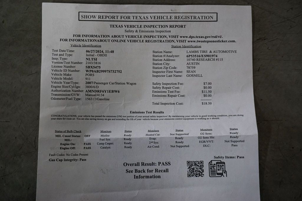 2007 Porsche 911 *997 Carrera 4S AWD Coupe* *6-Speed Manual* *IMS Completed* - 23016981 - 97