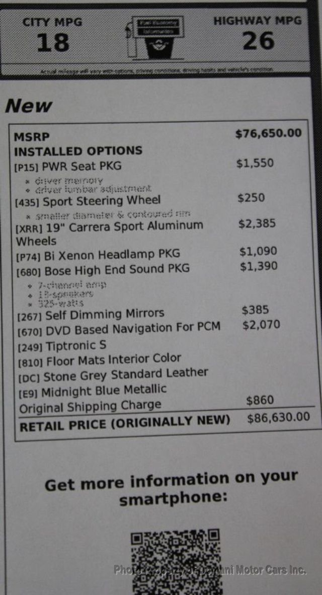 2007 Porsche 911  Carrera 911 TIPTONIC,ORIGINALLY $ 86,630, BEAUTIFUL - 20741973 - 6