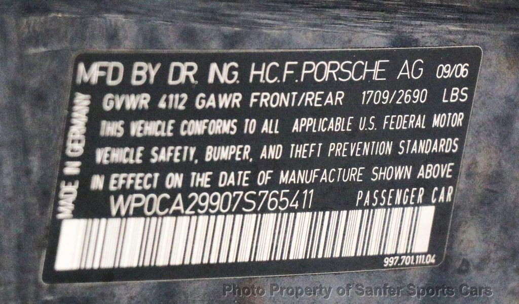 2007 Porsche 911 Carrera Cabriolet - 22940524 - 39