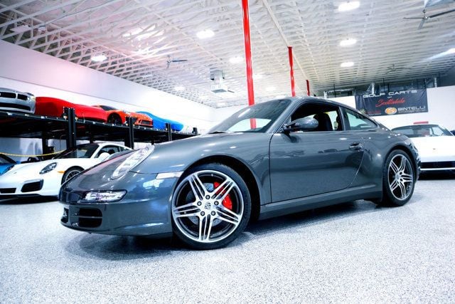 2007 Porsche 911 CARRERA 4S CPE * ONLY 14K MILES...6SP MANUAL 4S AWD - 21844615 - 3