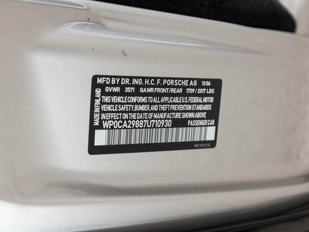 2007 Porsche Boxster Manual, One Owner, Low Miles, Bose Surround System, Heated Seats - 22974909 - 64