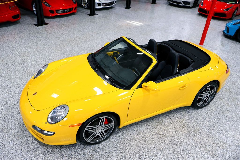 2007 Porsche CARRERA S CABRIOLET SPEED YELLOW...19,423 Miles...6sp Manual - 22780909 - 0