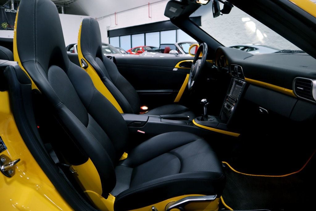 2007 Porsche CARRERA S CABRIOLET SPEED YELLOW...19,423 Miles...6sp Manual - 22780909 - 20