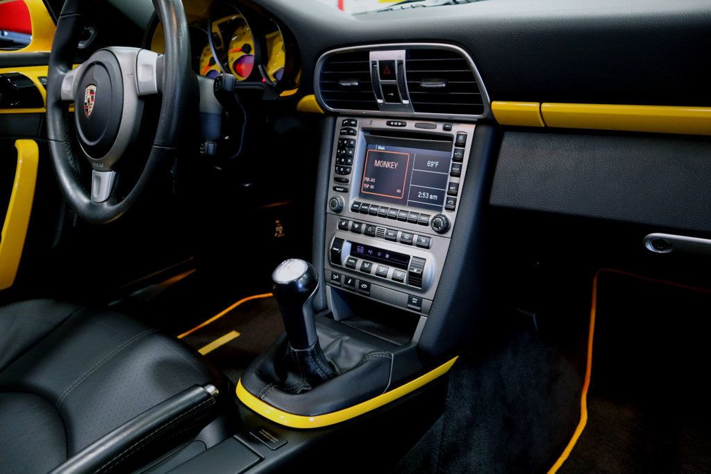 2007 Porsche CARRERA S CABRIOLET SPEED YELLOW...19,423 Miles...6sp Manual - 22780909 - 26