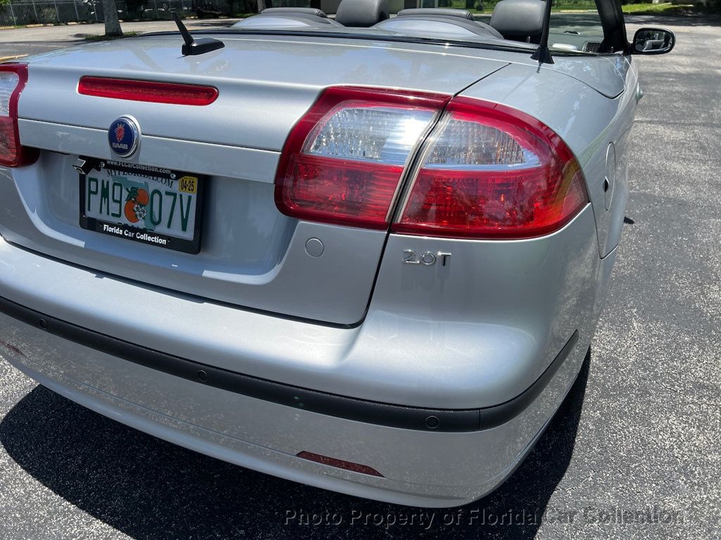 2007 Saab 9-3 2.0T Convertible 6-Speed Manual - 22449683 - 34