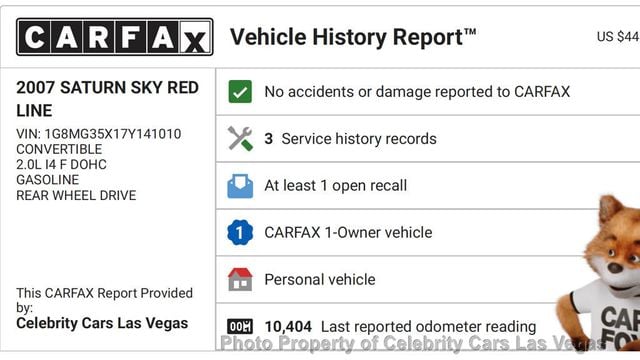 2007 Saturn Sky Red-Line  - 22931132 - 11