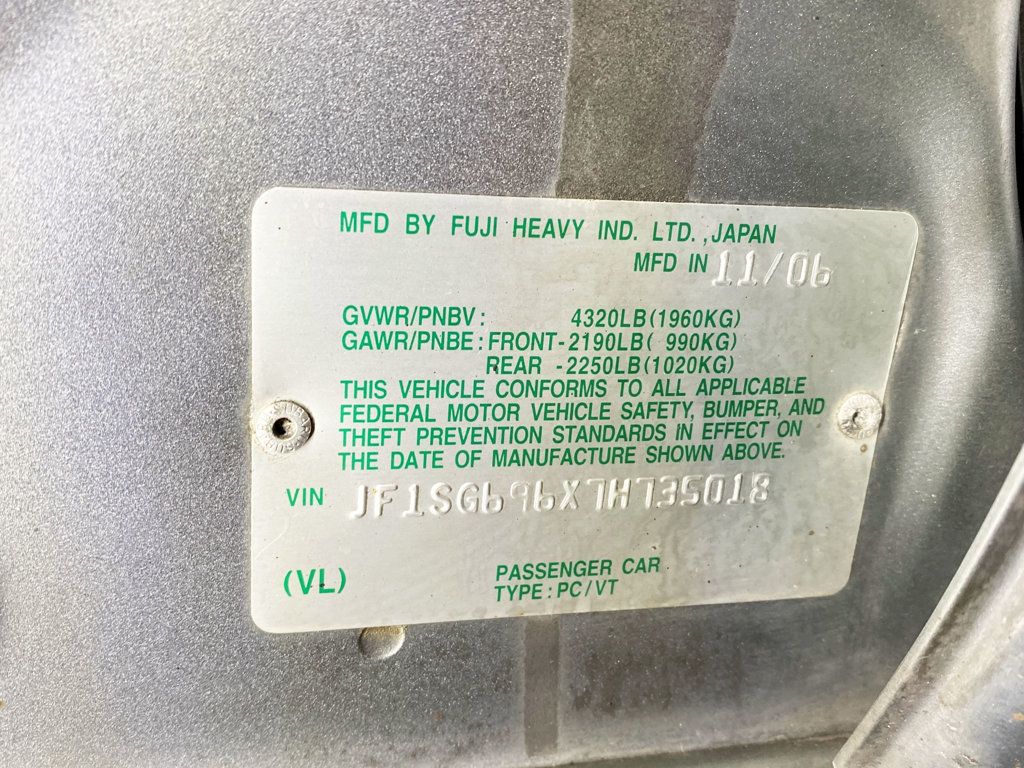 2007 Subaru Forester *** 1 OWNER XT !  - 22967630 - 56