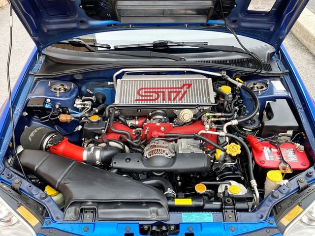 2007 Subaru Impreza Sedan 4dr H4 Turbo WRX STI w/Gold Wheels - 22995419 - 13