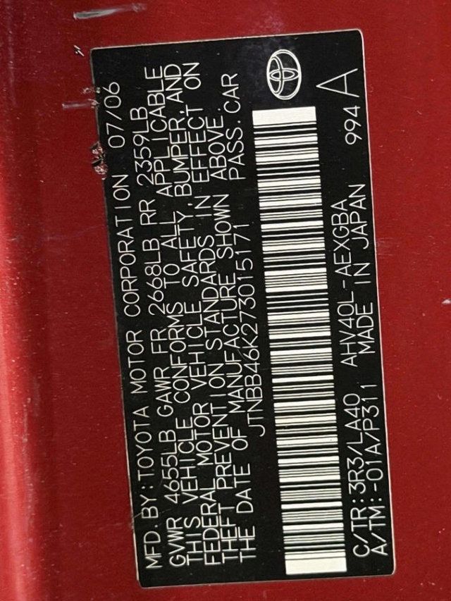 2007 Toyota Camry Hybrid 4dr Sedan - 22965144 - 11